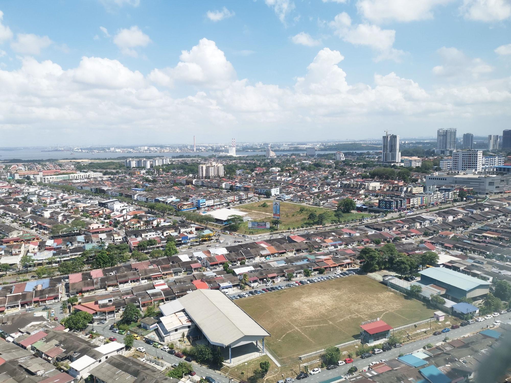 فندق ومنتجع كيه.إس.إل جوهر بهرو المظهر الخارجي الصورة Aerial view of Johor, Malaysia