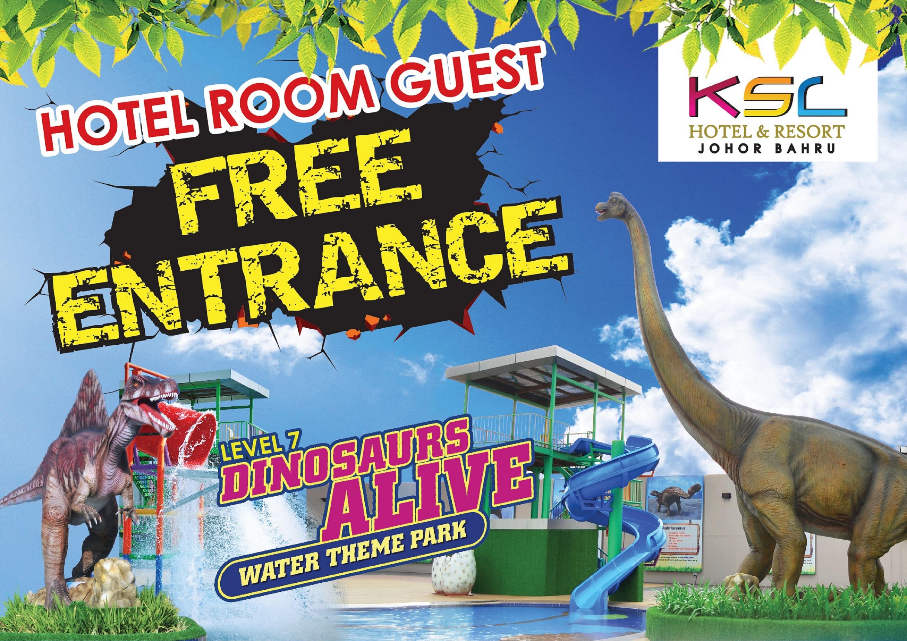فندق ومنتجع كيه.إس.إل جوهر بهرو المظهر الخارجي الصورة Level 7 Dinosaurs Alive Water Theme Park